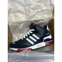 Кроссовки Adidas ZX 750 High Dark Blue с мехом